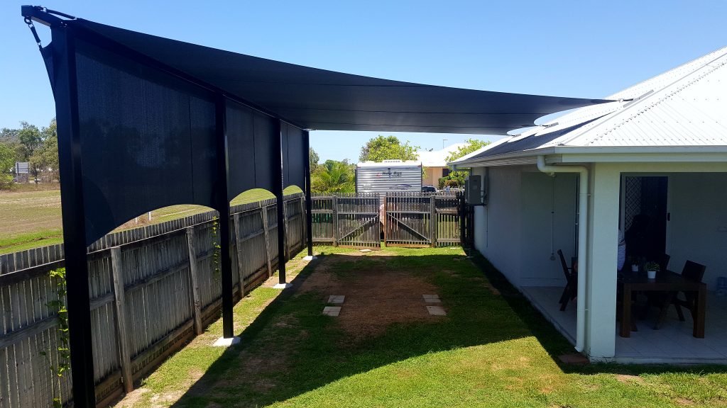 Side Shade Sail Caravan