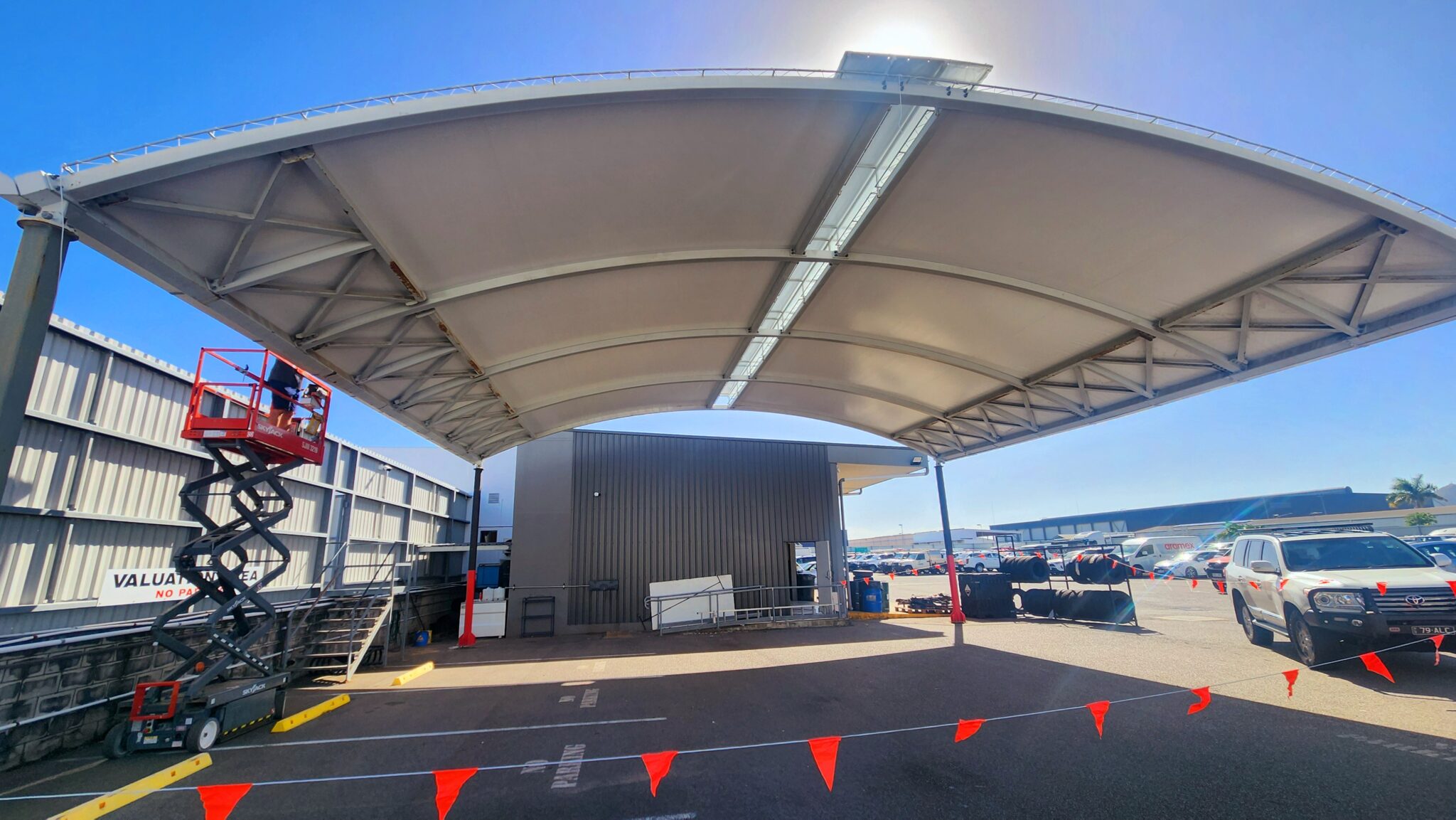 Tension PVC SHADE SAILS & COVERS